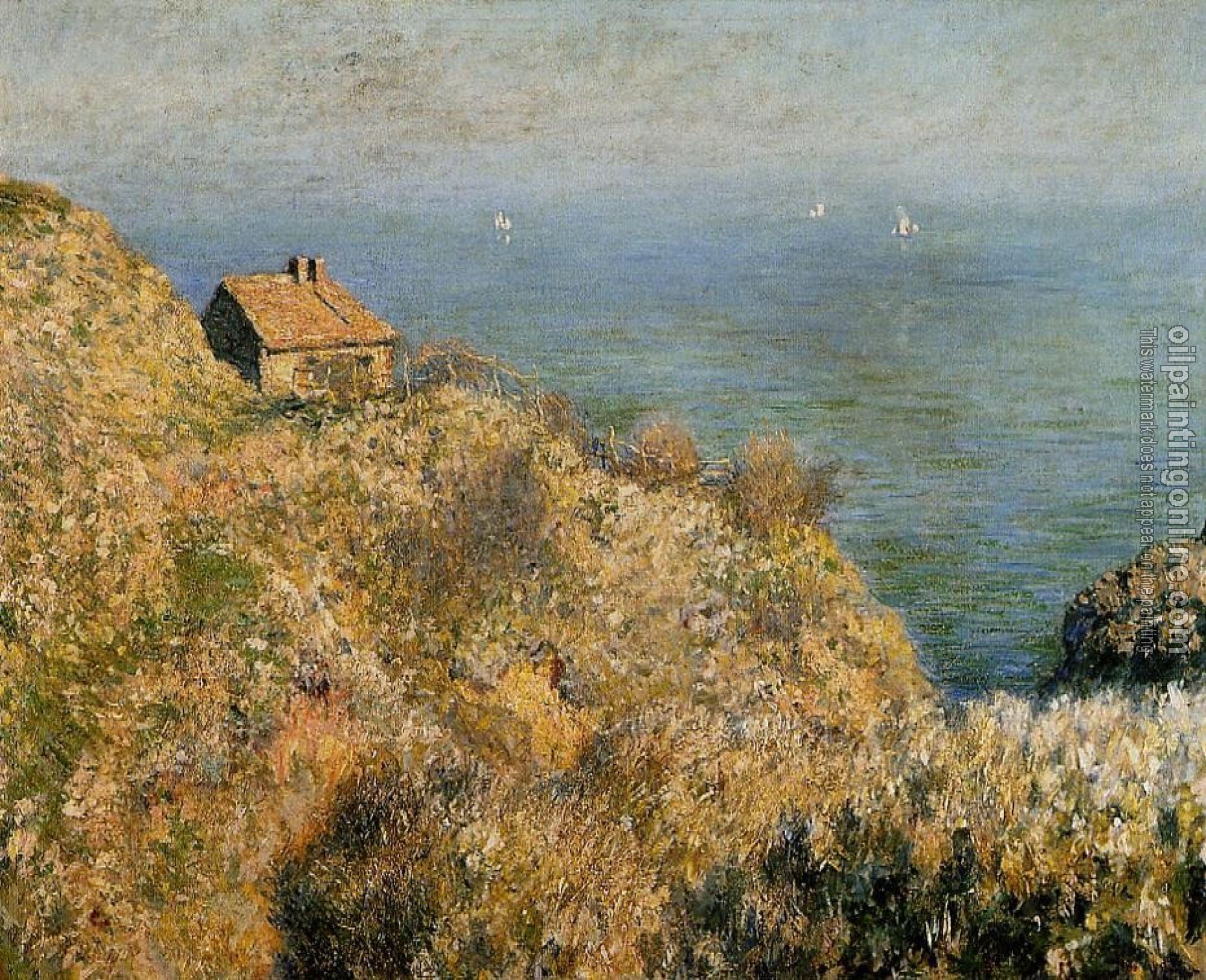 Monet, Claude Oscar - The Fisherman's House at Varengeville